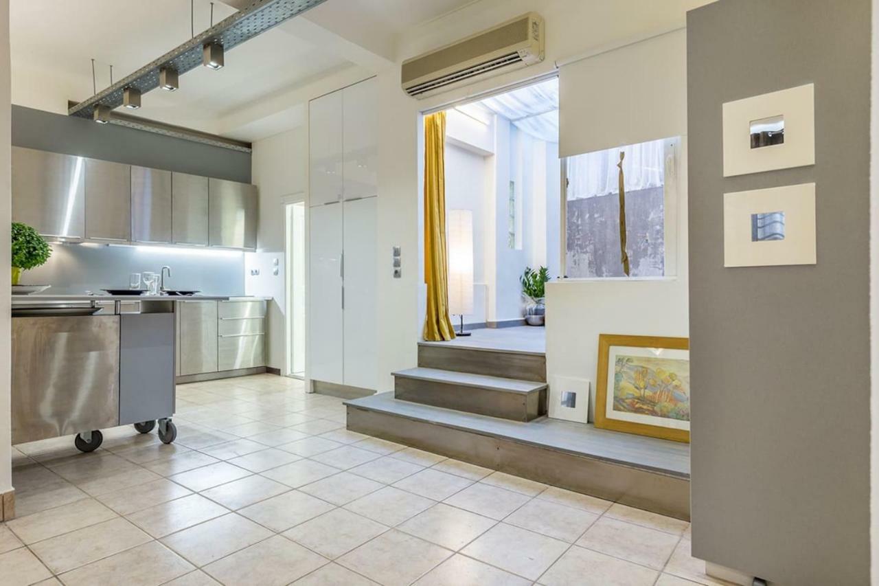 Renovated Loft At The Center Of Monastiraki Atenas Exterior foto